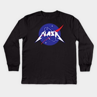 NASA Rocks! Kids Long Sleeve T-Shirt